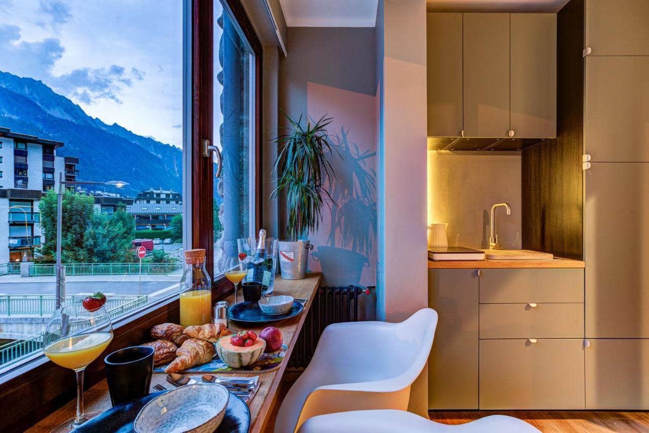 Chamonix City Center Luxury Studio Apartment Extérieur photo